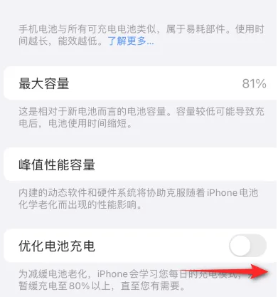 璧山苹果15维修分享iPhone15充电到80%就充不进电了怎么办 