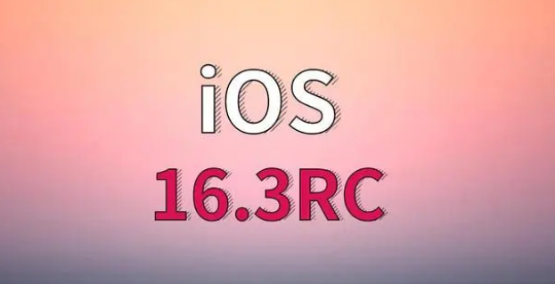 璧山苹果手机维修分享iOS 16.3 RC版升级_iOS 16.3 RC版一键刷机教程 